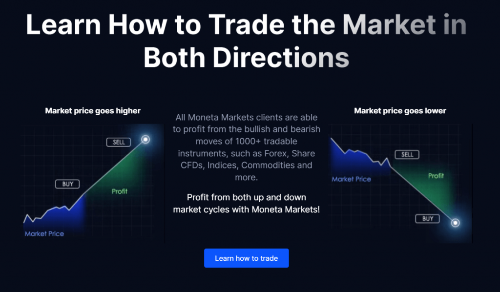 Learn Moneta Markets
